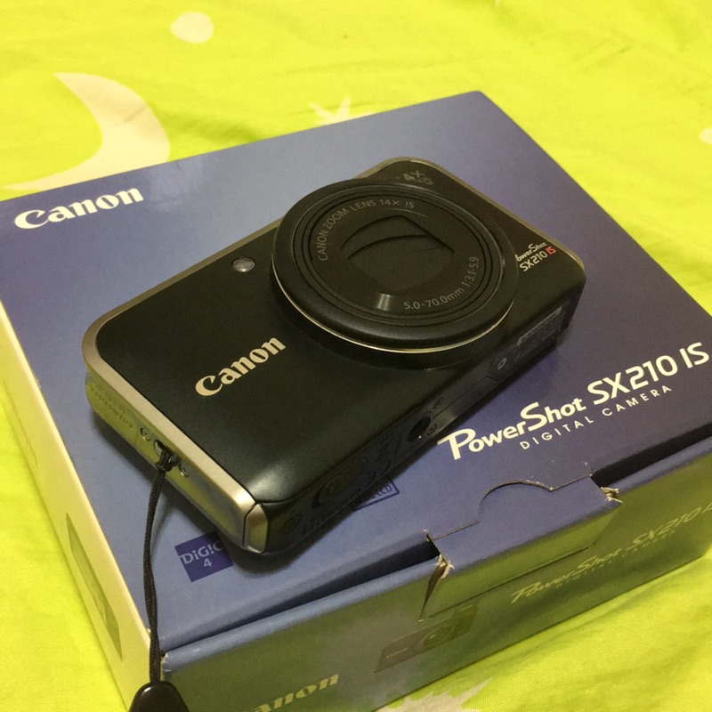 [二手] Canon SX 210 IS 類單眼相機 黑色