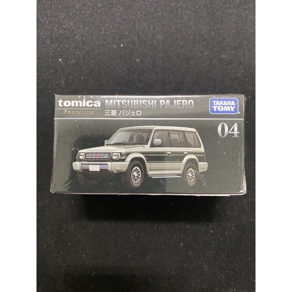 TOMICA  多美 04 日產 Mitsubishi Pajero 黑盒 三菱 休旅車 模型車 合金車