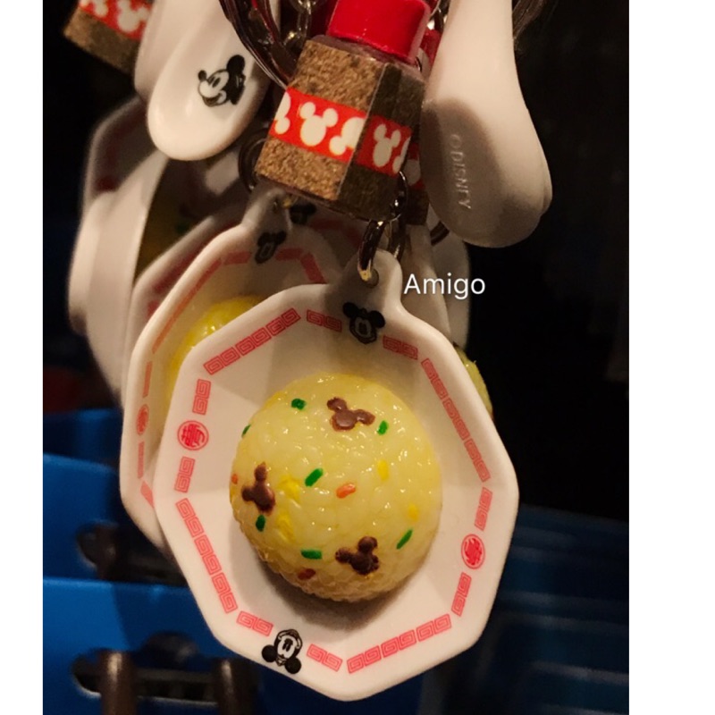 《A日本 東京迪士尼樂園 米奇 米妮 蛋炒飯 點心 平底鍋 吊飾 掛飾 鑰匙圈