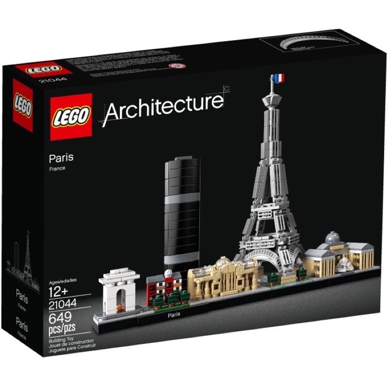 【Brick DoDo 積木豆豆】 LEGO 樂高 21044 Architecture 建築系列 Paris 巴黎