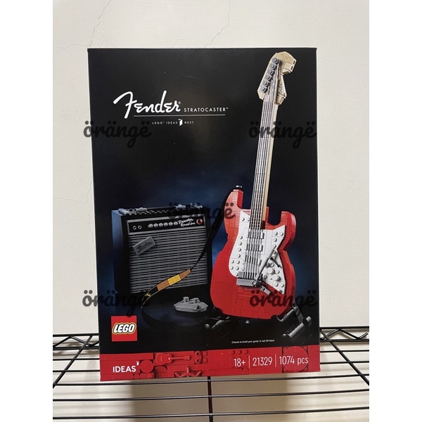 「限台南面交」 LEGO 21329 IDEAS 系列 Fender Stratocaster 電吉他正版樂高全新未拆