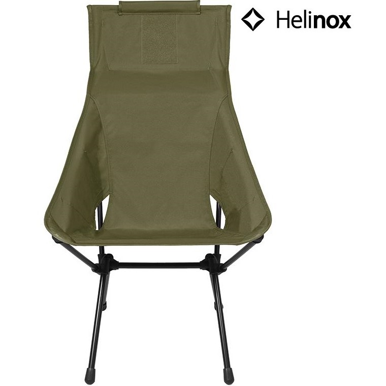 Helinox 輕量戰術高腳椅/高背戶外椅 Tactical Sunset Chair 軍綠 11133