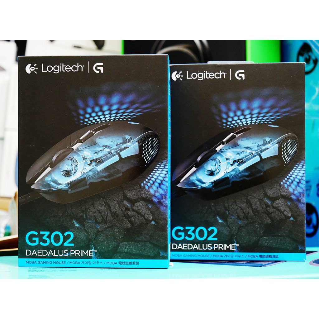 【本店吳銘】 羅技 logitech G302 DAEDALUS PRIME MOBA 電競遊戲滑鼠 2年保固