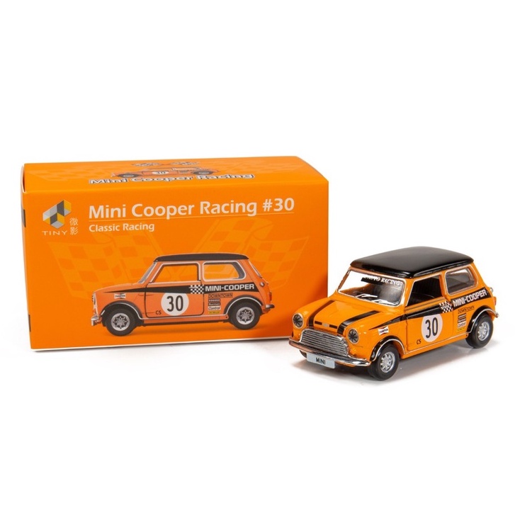 [玩三工作室] Tiny 微影 香港  合金模型車  Mini Cooper Racing #30
