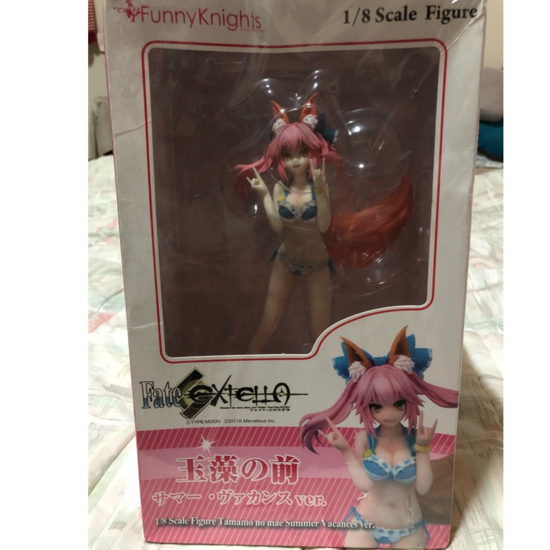 Fate Extra Fgo 玉藻前九尾妲己賢妻公仔巨無霸長盒娃娃機 蝦皮購物