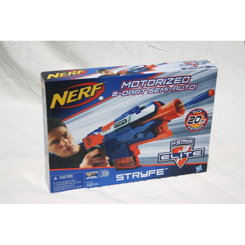 NERF 藍色版 殲滅者自動衝鋒槍 全新 特價