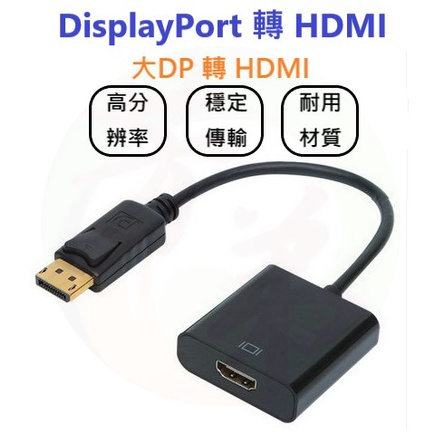 DP 轉 HDMI 轉接器 HDTV 轉接頭 轉換頭 MiniDP 轉 HDMI 螢幕 顯示卡 B150