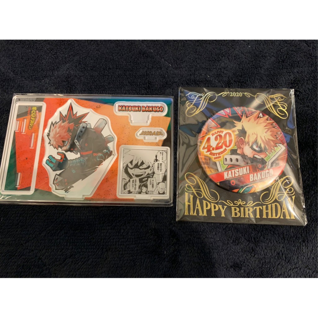 現貨 Jump Shop 名場面立牌生日徽章我的英雄學院我英爆豪 蝦皮購物