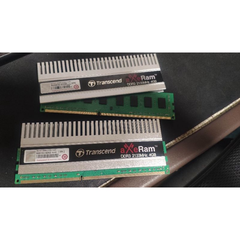 創見DDR3 2133mhz 超頻記憶體 4G x2 共8G