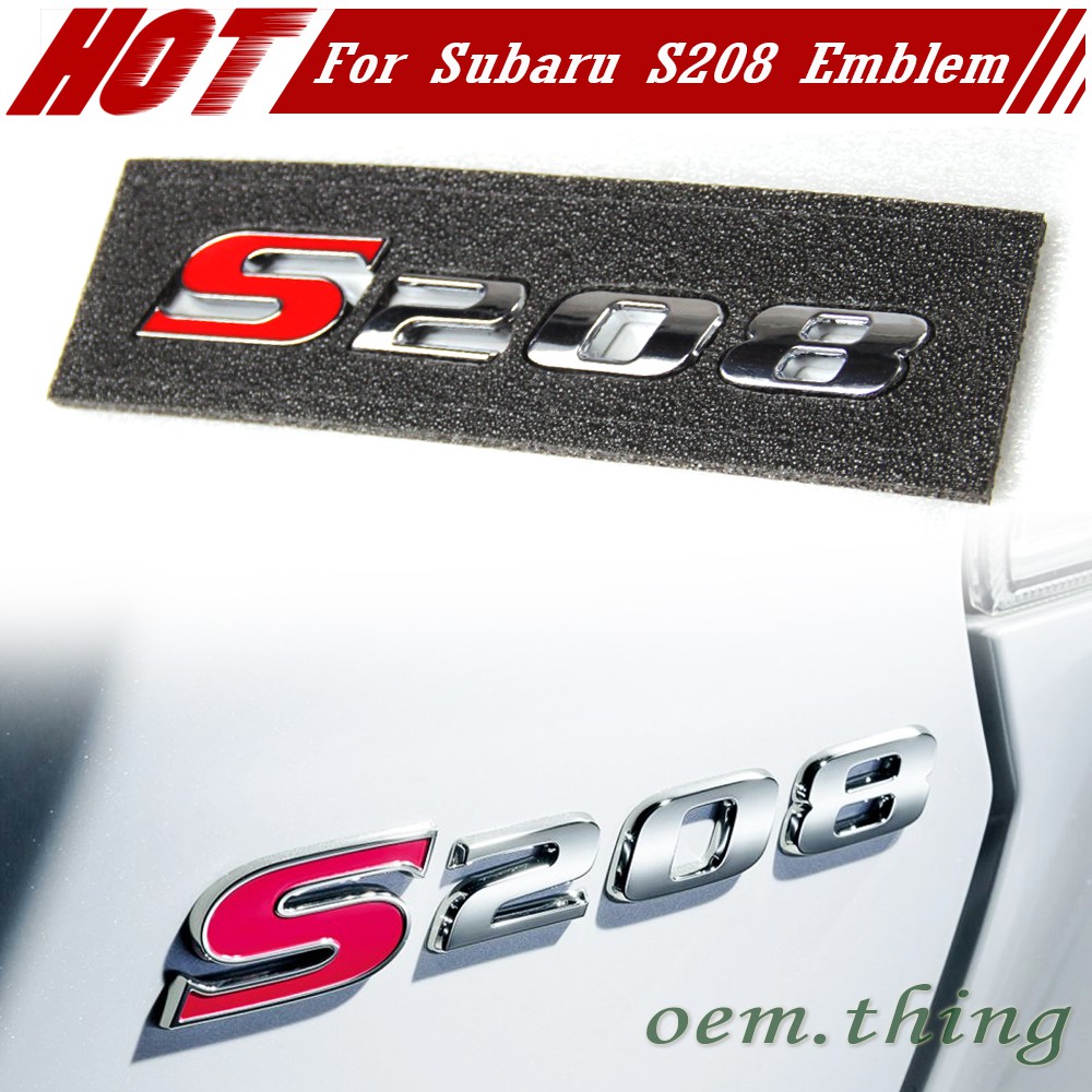 ❤️台灣製造❤️ Subaru WRX S206 S207  S208 字標貼紙