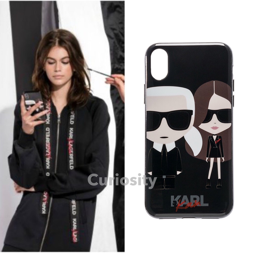 【Curiosity】KARL Lagerfeld x KAIA老佛爺卡爾iPhone X手機殼$1600↘$1200