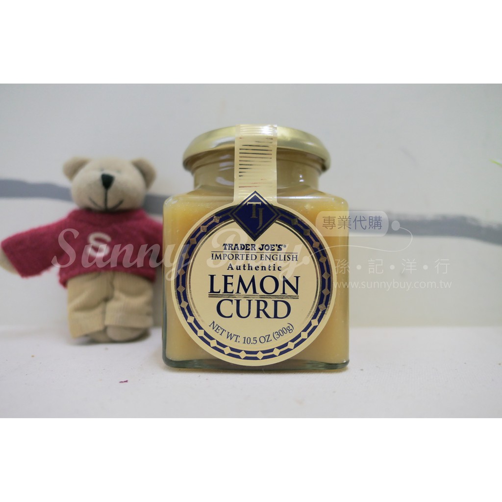 【Sunny Buy】◎現貨◎ 美國 Trader Joe's Lemon Curd 檸檬煉乳抹醬 檸檬果醬 300g