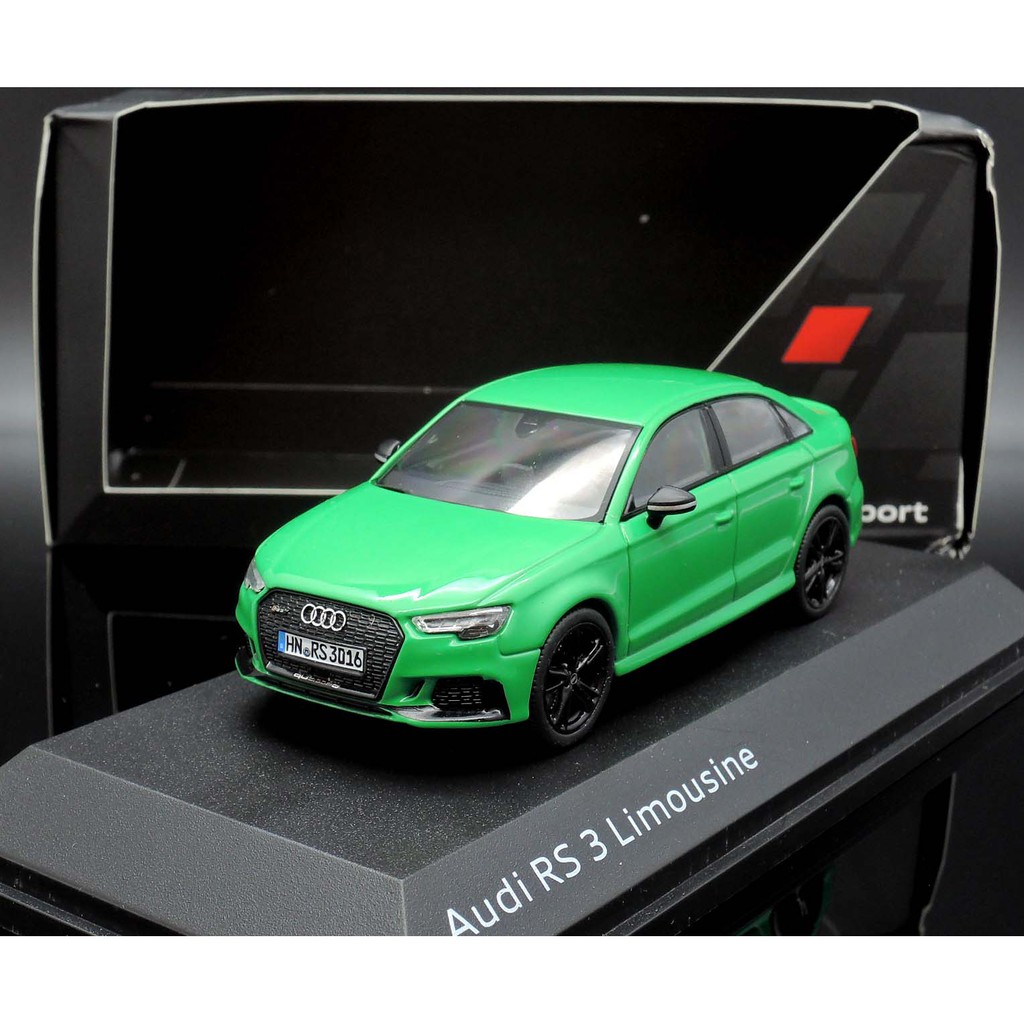 【M.A.S.H】[現貨瘋狂價] 原廠 i Scale 1/43 Audi TT RS3 Limousine green