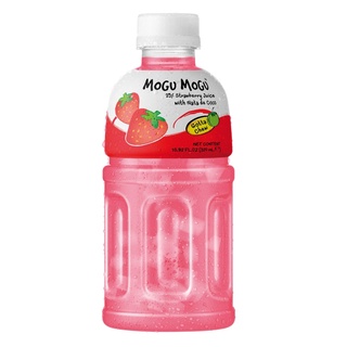 MOGU MOGU STRAWBERRY NATA DE COCO 草莓風味飲料(含椰果)