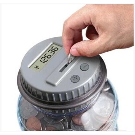現貨－台幣版自動計算智能撲滿/存錢筒/存錢桶/電子存錢筒　多色不挑