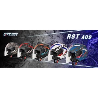 DT安全帽 ASTONE RST AQ9 3/4 半罩式安全帽 內墨片