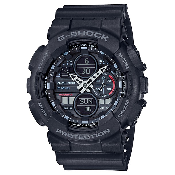 CASIO卡西歐 G-SHOCK GA-140 GA-140-1A1(GA-140-1A1DR) 防水手錶