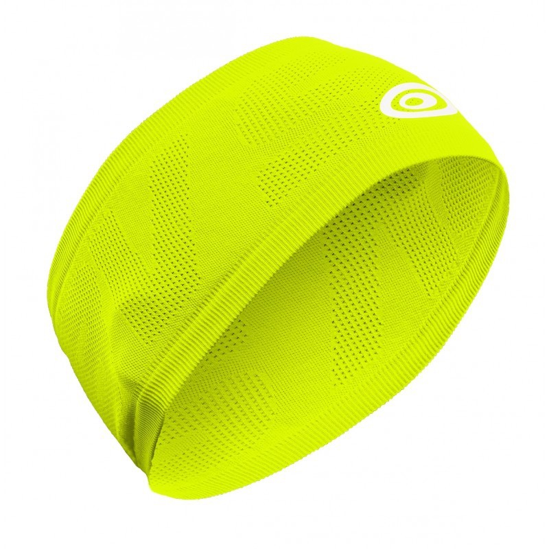 法國 BV SPORT 運動止汗透氣頭帶 螢光黃 HEADBAND