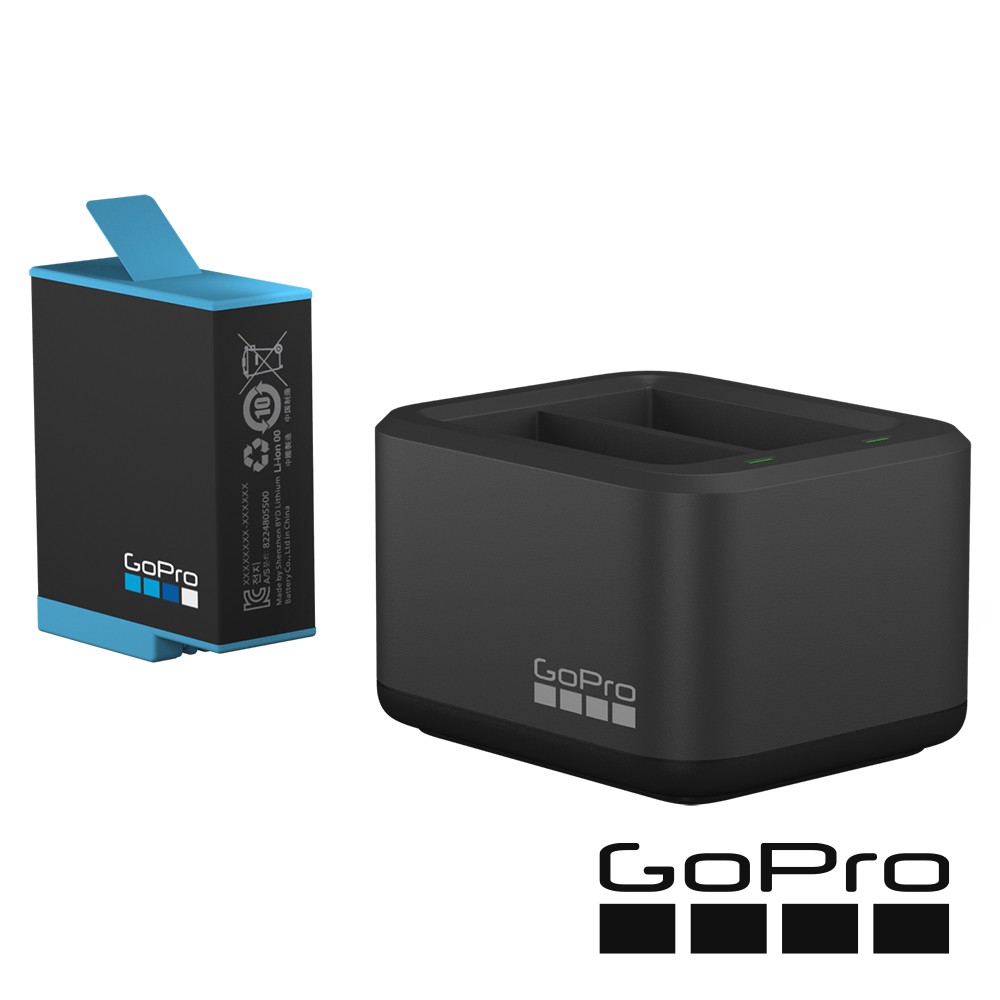 GoPro HERO9/10 雙電池充電器+電池 電池組 ADDBD-001 正成公司貨 廠商直送