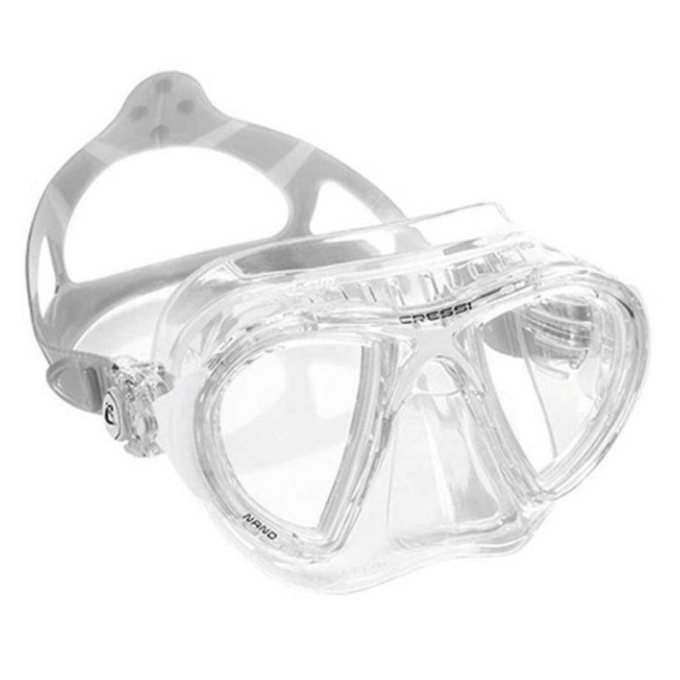 Cressi Nano 自由潛水 自潛 潛水 低容積玻璃面鏡 透明