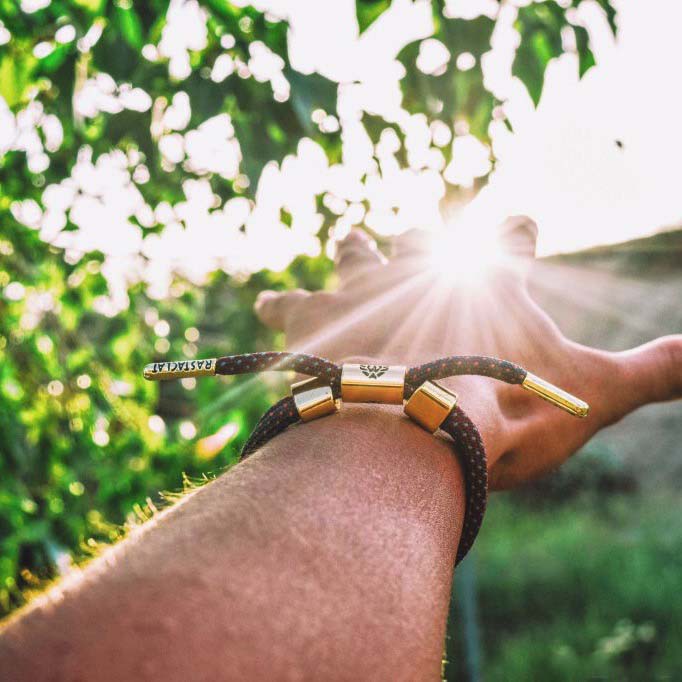 🎀現貨🎀美國小獅子 運動手環 Rastaclat  繩結  編織 鞋帶 情侶手鍊