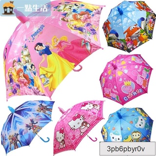 【TW點點店】晴雨傘 冰雪奇緣 蘇菲亞 自動傘 迪士尼 兒童 自動 摺疊傘 半自動 寶寶 折疊 雨傘 卡通 二折傘