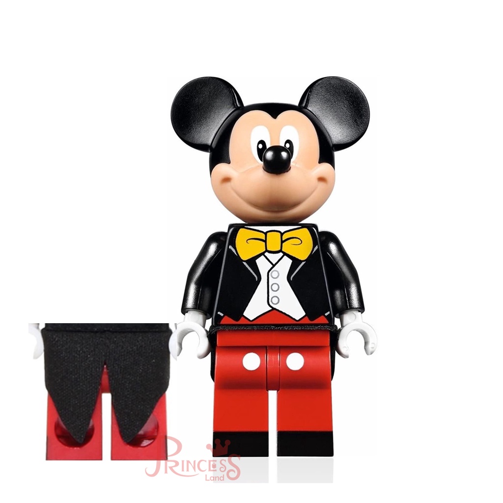 公主樂糕殿 LEGO 樂高 迪士尼城堡 71040 燕尾服 禮服 米奇 米老鼠  W009