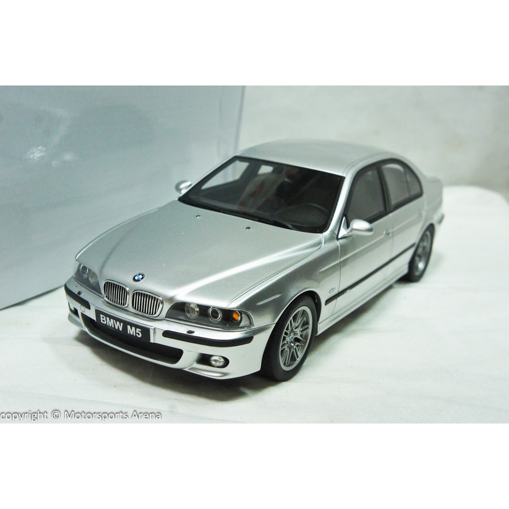 【現貨特價】1:18 Otto BMW M5 E39 2002 銀色 ※限量樹脂※