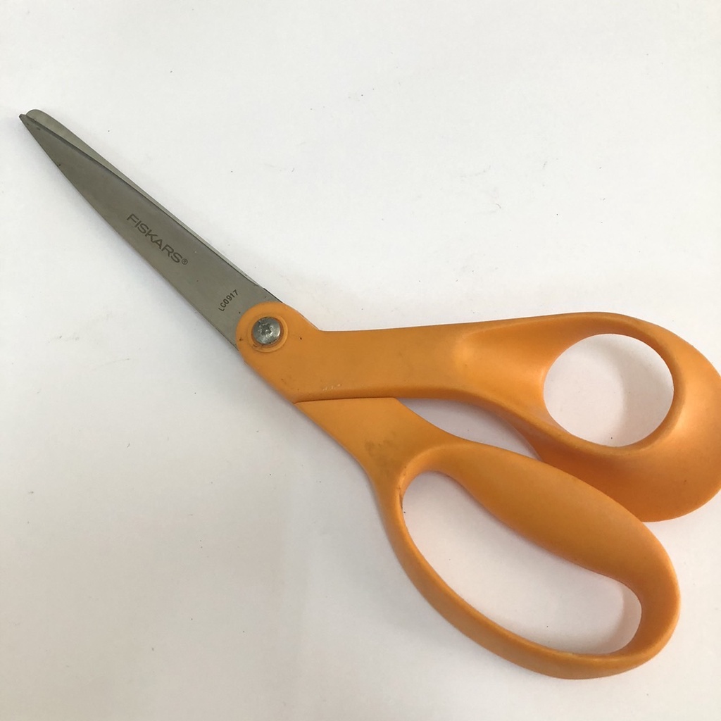 [沐沐屋] 芬蘭 大布剪刀 家用剪刀 橘柄剪刀