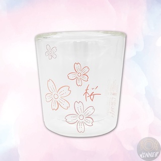 雙層耐熱玻璃花茶杯【Winner】玻璃杯 咖啡杯 茶杯 透明茶杯 水杯 玻璃花茶杯 耐熱玻璃杯 雙層玻璃杯【Z999】