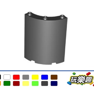 玩樂趣 LEGO樂高 30562 Cylinder Quarter 4x4x6 圓弧轉角罩 二手零件 2G10B-D