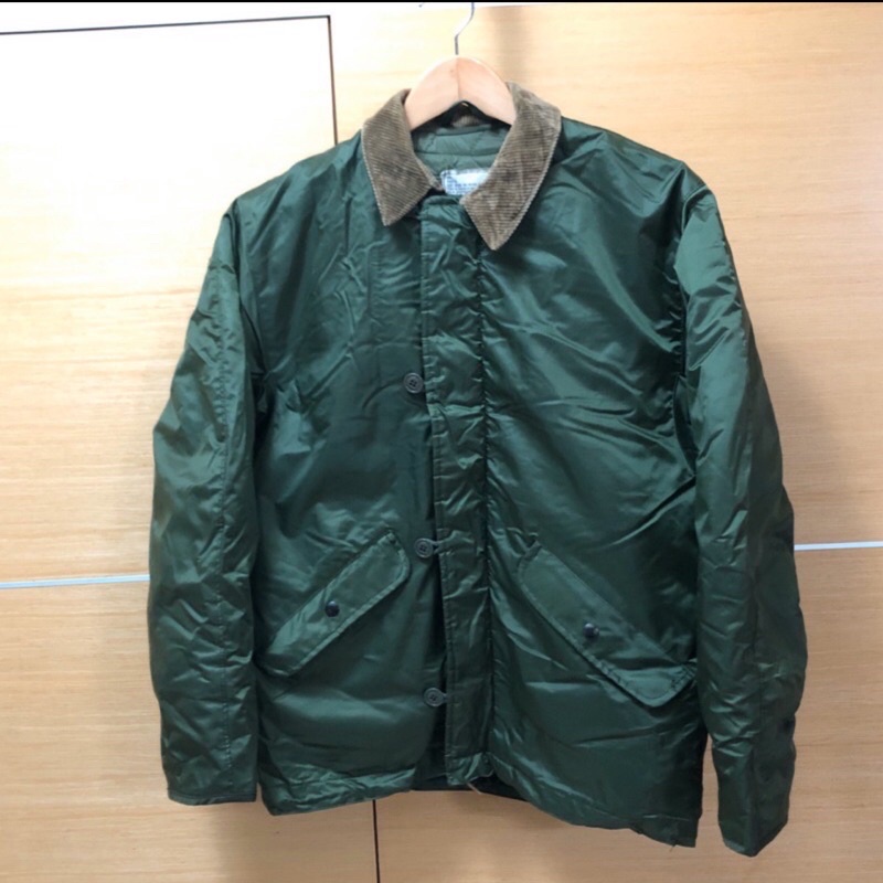 美軍公發 海軍甲板防寒外套 ALPHA INDUSTRIES INC 生產 黃金尺寸 S 美軍流出品