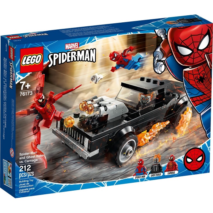 LEGO 76173 Spider-Man and Ghost Rider vs. Carn 蜘蛛人 &lt;樂高林老師&gt;