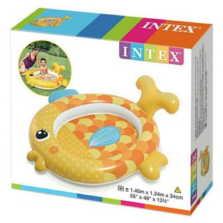 Intex 小魚 戲水池 嬰兒泳池 兒童泳池 現貨 INTEX 長頸鹿 現貨 超可愛 安全 特價優惠 供現貨 玩水