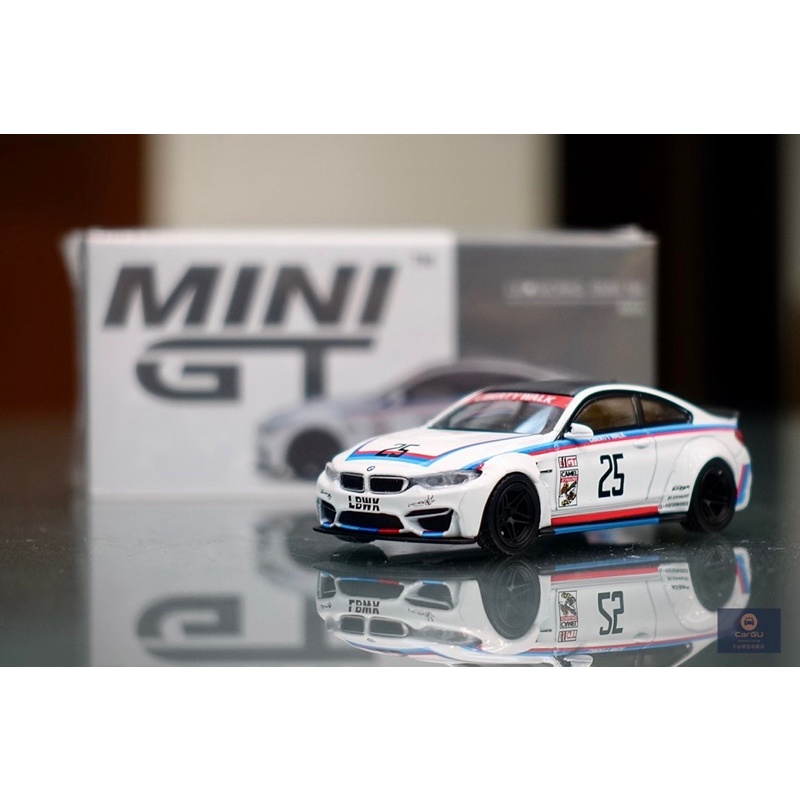 (竹北卡谷) 最後一台 MINI GT #319 1/64 LB★WORKS BMW M4 IMSA 寶馬 M 模型車