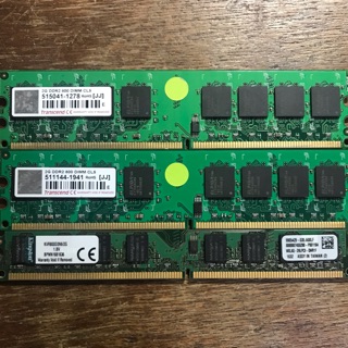 創見 金士頓 2G DDR2 800 記憶體 雙面 16顆粒 RAM