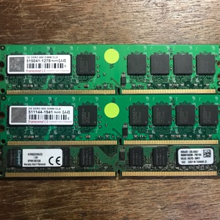 創見 金士頓 2G DDR2 800 記憶體 雙面 16顆粒 RAM
