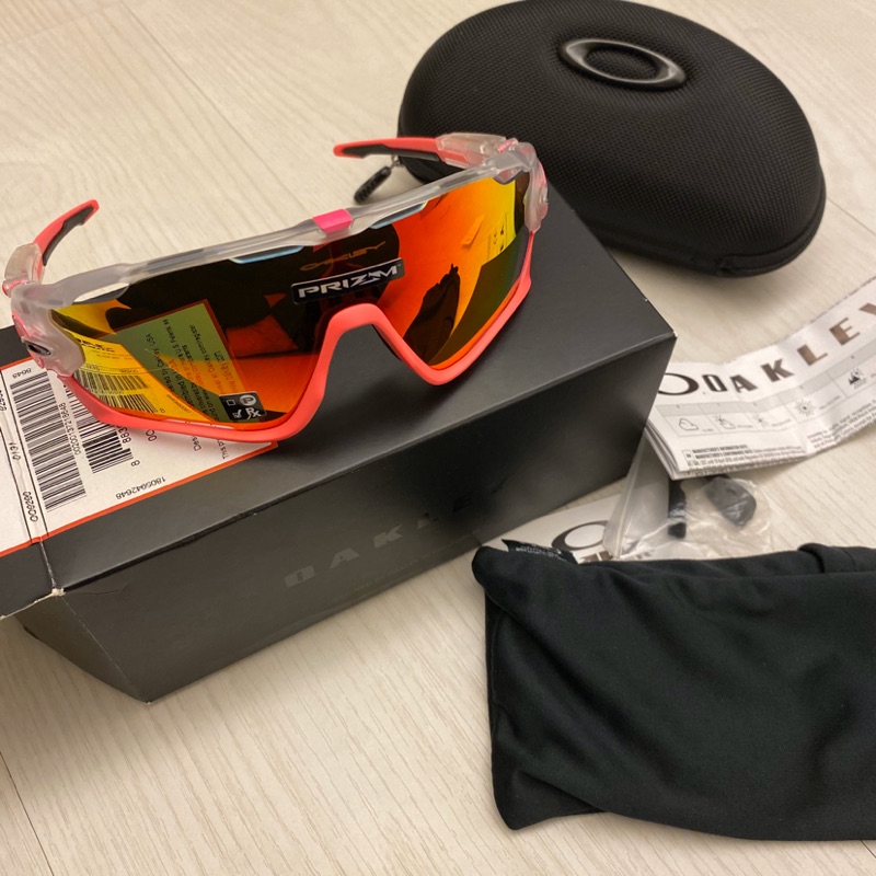 Oakley jawbreaker 9290 螢光粉 Kim kardashian Dua lipa supreme