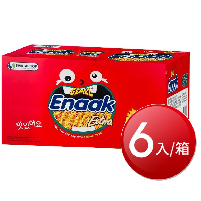 箱購免運 Enaak 韓式小雞麵(香辣味) 28gX24包/盒(6盒/箱)[免運][大買家]