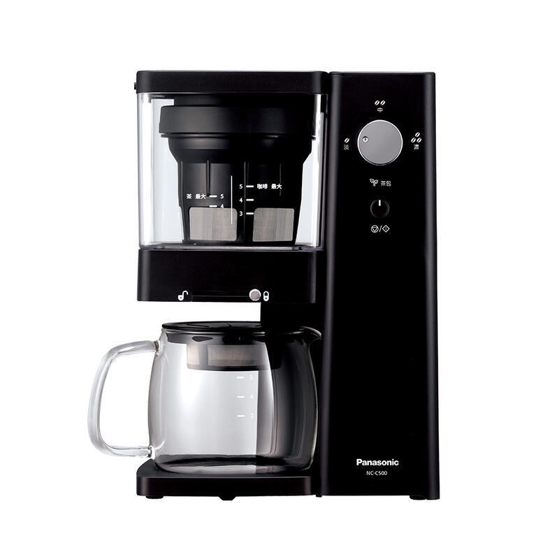 加碼送咖啡豆！ Panasonic 國際牌 5人份 冷萃專業咖啡機 NC-C500 咖啡/泡茶兩用 咖啡機 冷萃咖啡