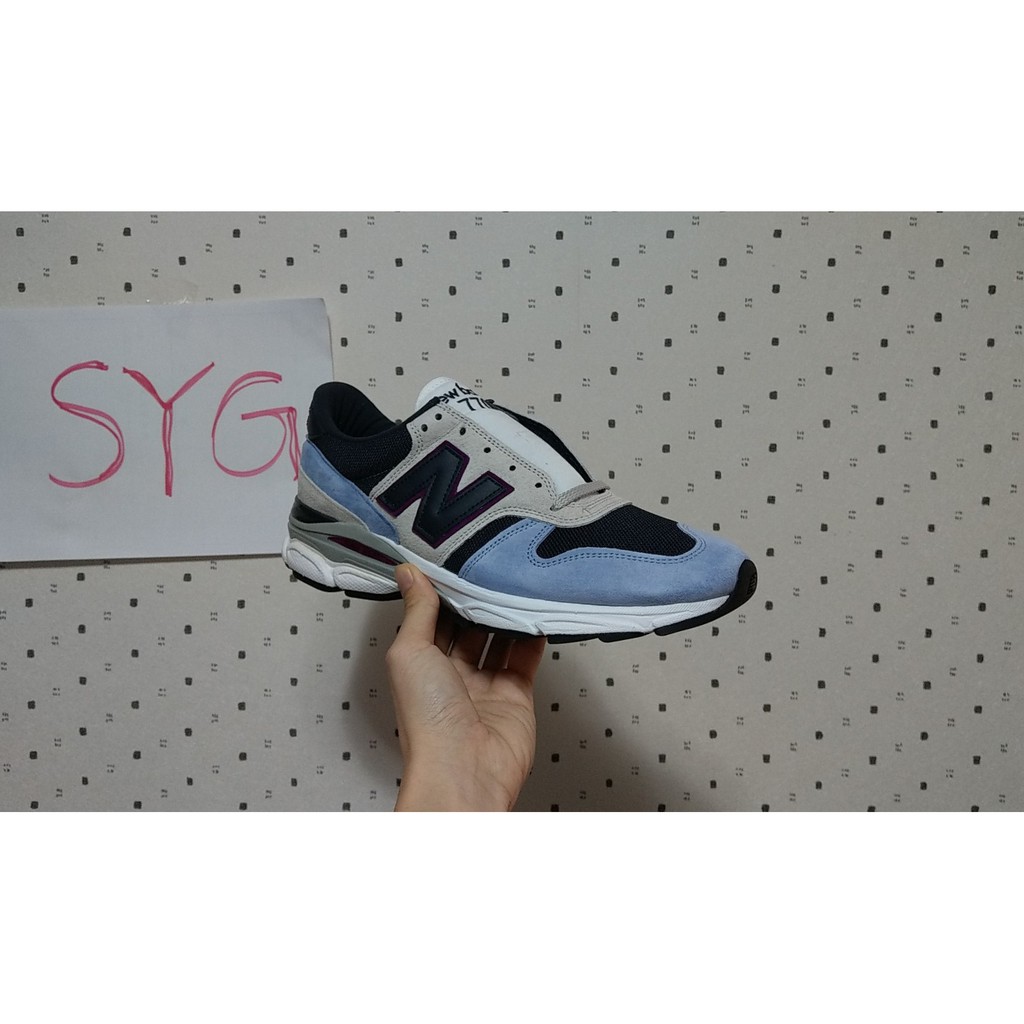 [SYG] New Balance 770.9 us9~10D 淺藍白黑 英製 M7709EC 990v3大底混血