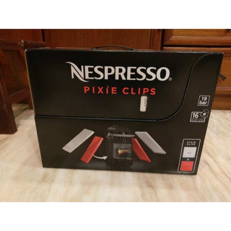 Nespresso pixie clip D60膠囊咖啡機（紅）