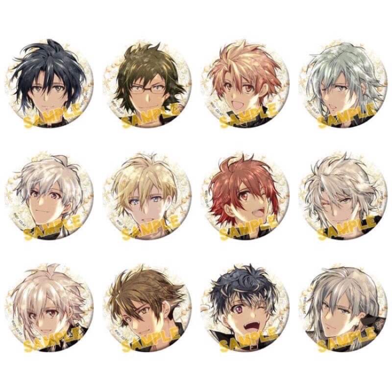 日本idolish7 偶像星願三週年種村有菜徽章胸針ㄧ織四葉環陸 蝦皮購物