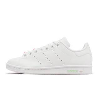 adidas 休閒鞋 Stan Smith J 白 小白鞋 串珠設計 女鞋 大童鞋 三葉草 【ACS】 GY1797