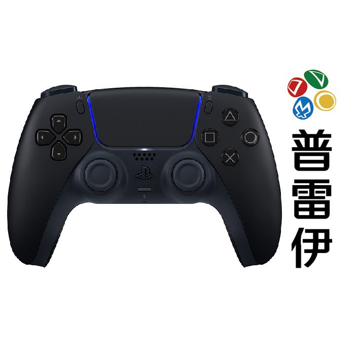 【PS5】【周邊】DualSense  無線控制器 《午夜黑》【普雷伊】