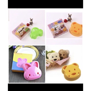 一品臺灣出貨 模具 卡通造型模具 三明治模具超可愛立體動物麵包壓模具圓仔 黃小熊 汽車 兔子 吐司土司壓模製作器