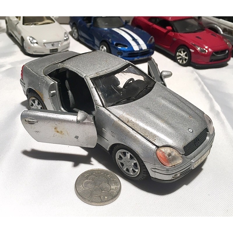 Superior 少見 1/28 賓士 1996 Benz Mercedes SLK 230 玩具車