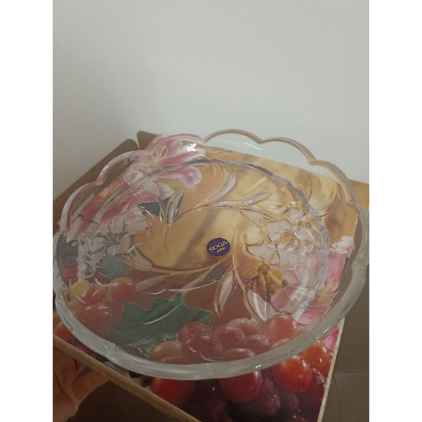 日本 soga 玻璃盤 水果盤 飾品盤 裝飾盤