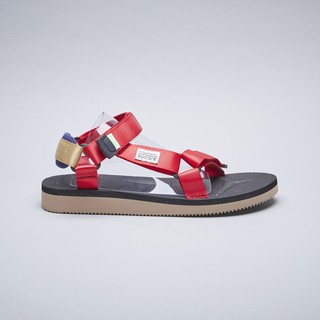 SUICOKE DEPA-CAB OG-022CAB 黑紅 抗菌內裡 魔鬼氈 涼鞋【SK20022CABRB】