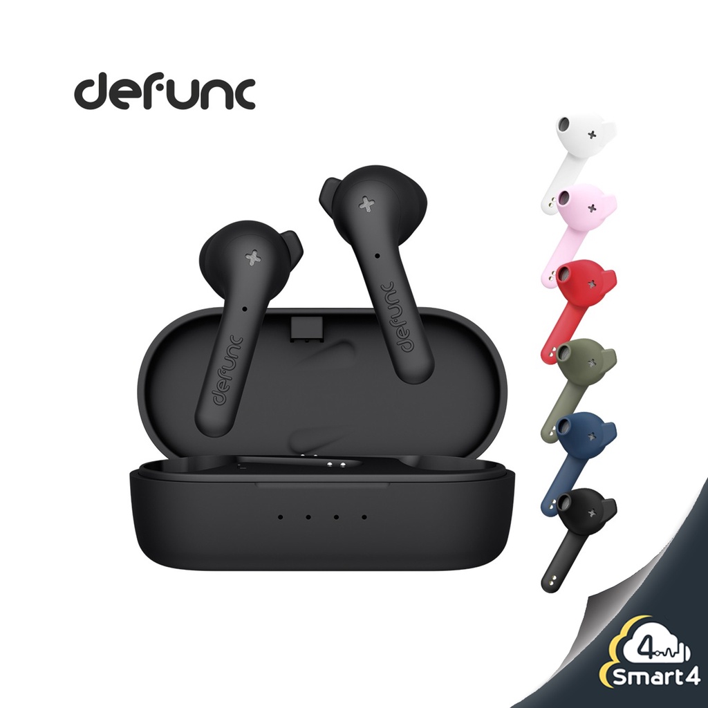 Defunc瑞典 真無線入門首款 TRUE BASIC 藍牙5.0耳機 半入耳式設計 IPX4防水係數